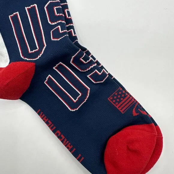 1 Pair FIGS Compression USA Socks Size Small - Picture 2 of 3